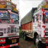Uttarakhand truck and bike collision