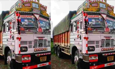 Uttarakhand truck and bike collision