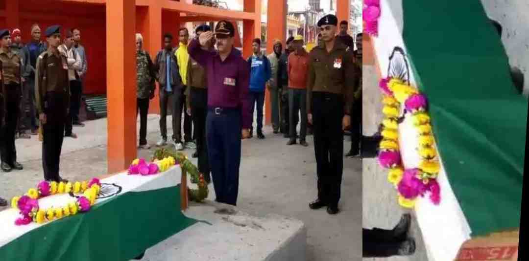 Uttarakhand news : anil Bhatt maryt of Indian army