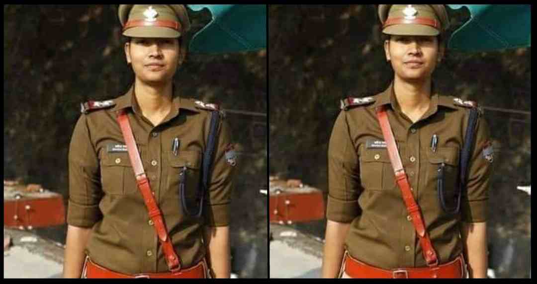 alt"uttarakhand women police inspector sahida"