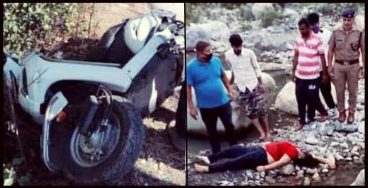 alt="Uttarakhand scooty accident news nainital"
