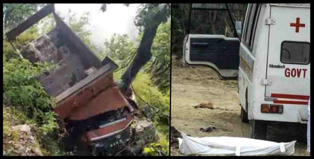 alt="Uttarakhand Dumper Accident in Bhimtal"