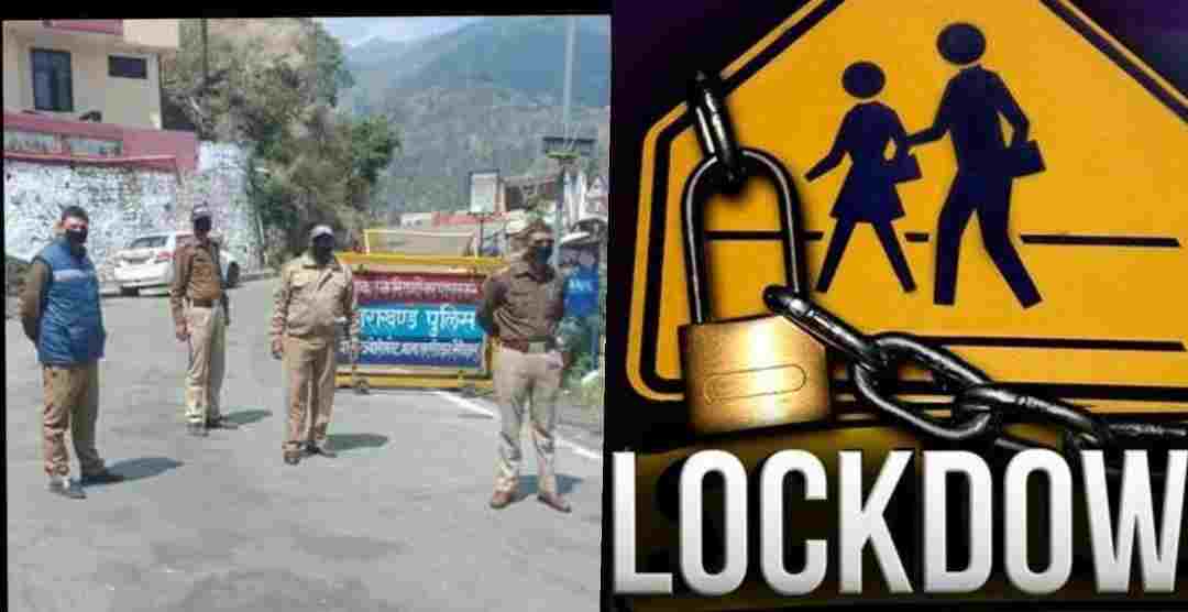 alt="lockdown uttarakhand in badkot of Uttarkashi district in next 72 hrs"