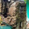 alt="pithoragarh district house collapsed three died"