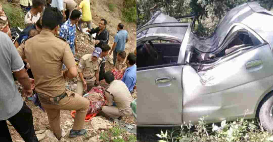 alt="car accident almora of uttarakhand one person died"