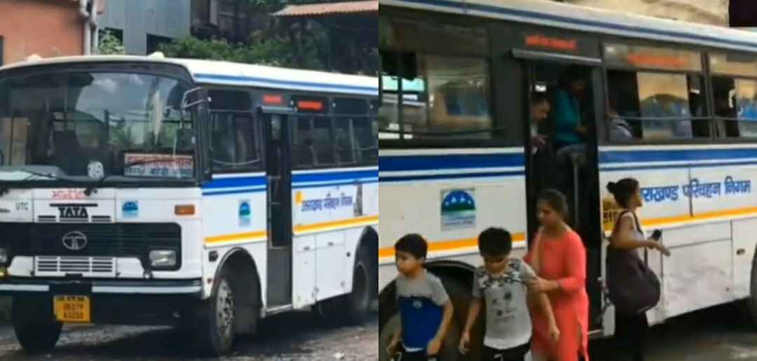 alt="Uttarakhand Roadways Bus interstate running status news"