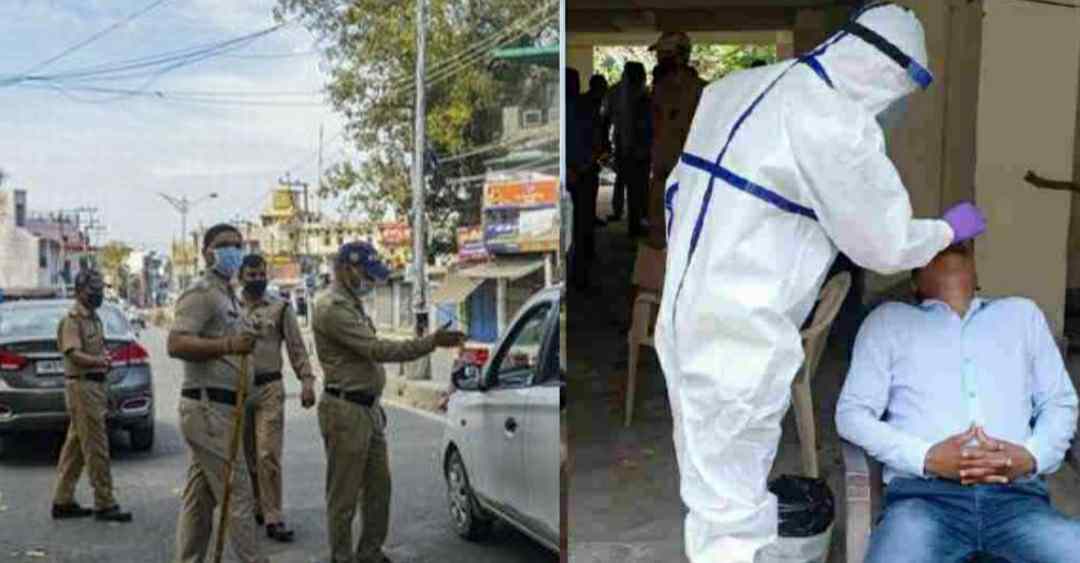 Uttarakhand Migrant Corona Test at border check post