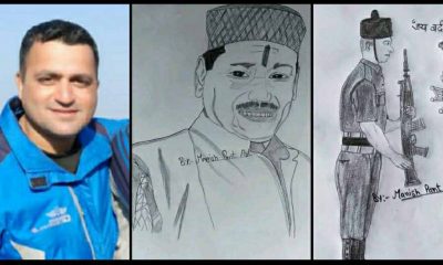 Manish Pant Pencil artist Uttarakhand