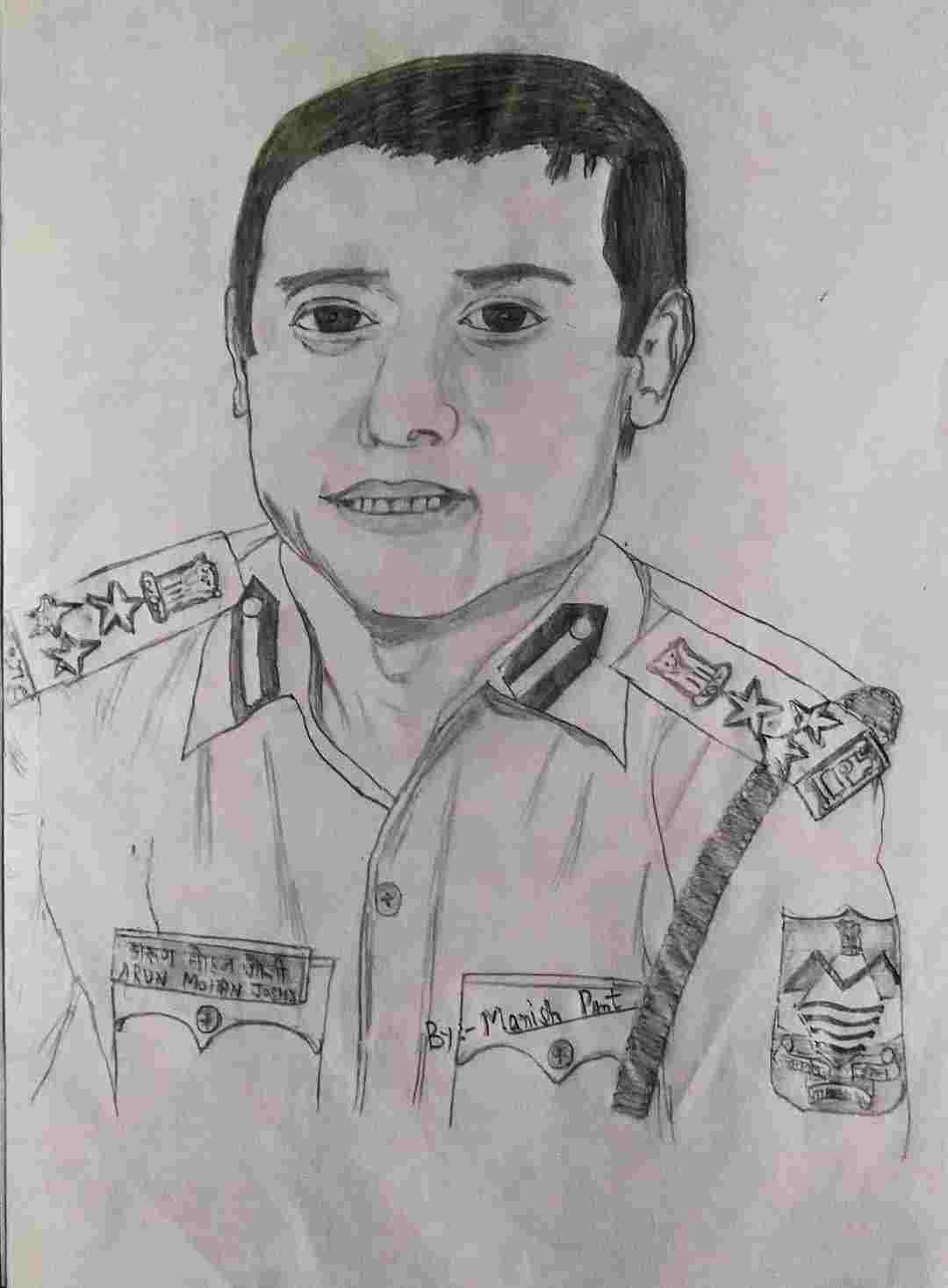Manish Pant Pencil artist Uttarakhand pauri garhwal