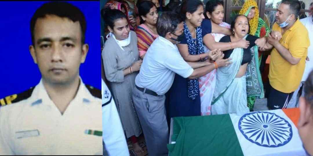 Lt Rajeev jha body reached in dehradun uttarakhand died during Indian Navy glider crash in kochi