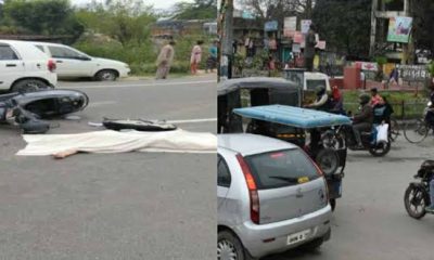 ITBP inspector dheeraj saklani died in road accident at dehradun
