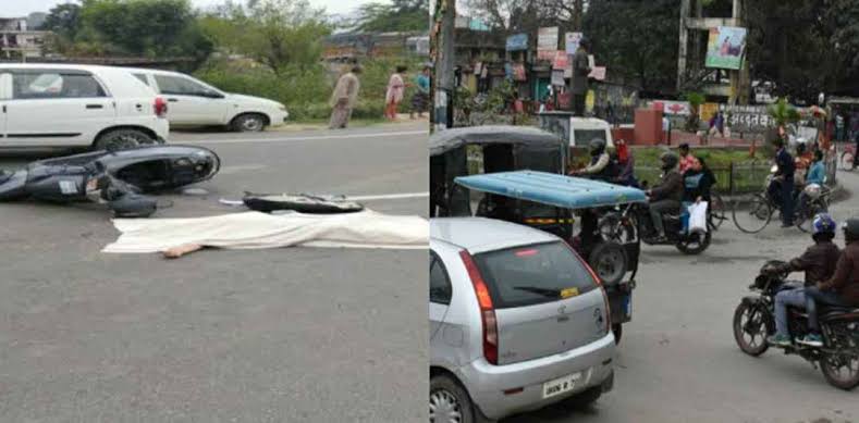 ITBP inspector dheeraj saklani died in road accident at dehradun