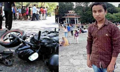 Uttarakhand news: 22 years old youth died in haldwani due to bike Accident.