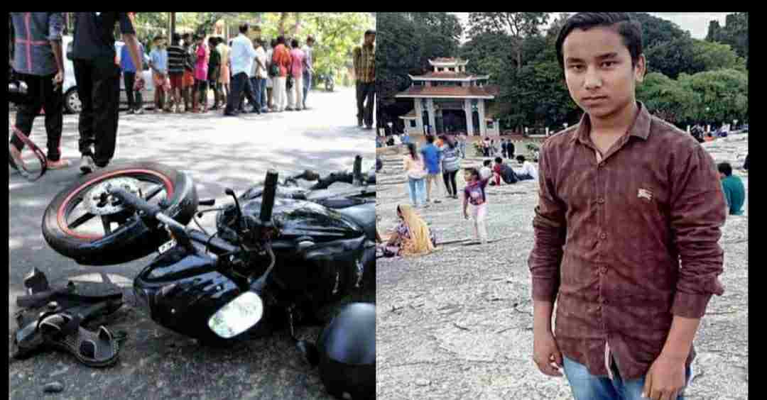 Uttarakhand news: 22 years old youth died in haldwani due to bike Accident.
