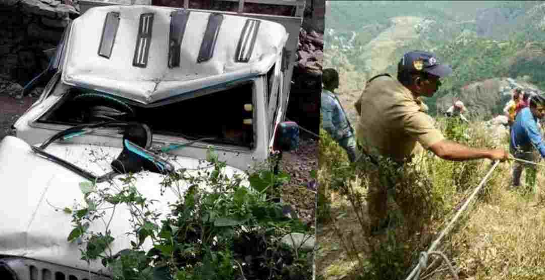 Uttarakhand news: Bageshwar JE manoj kumar died on the spot in pickup Accident at okhalkanda nainital.
