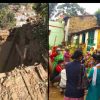 house collapsed in Chamoli, the girl died under the debris, the mother's condition critical