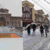 Uttarakhand weather: rain in the lowland, snowfall on the high peaks including Chardham.