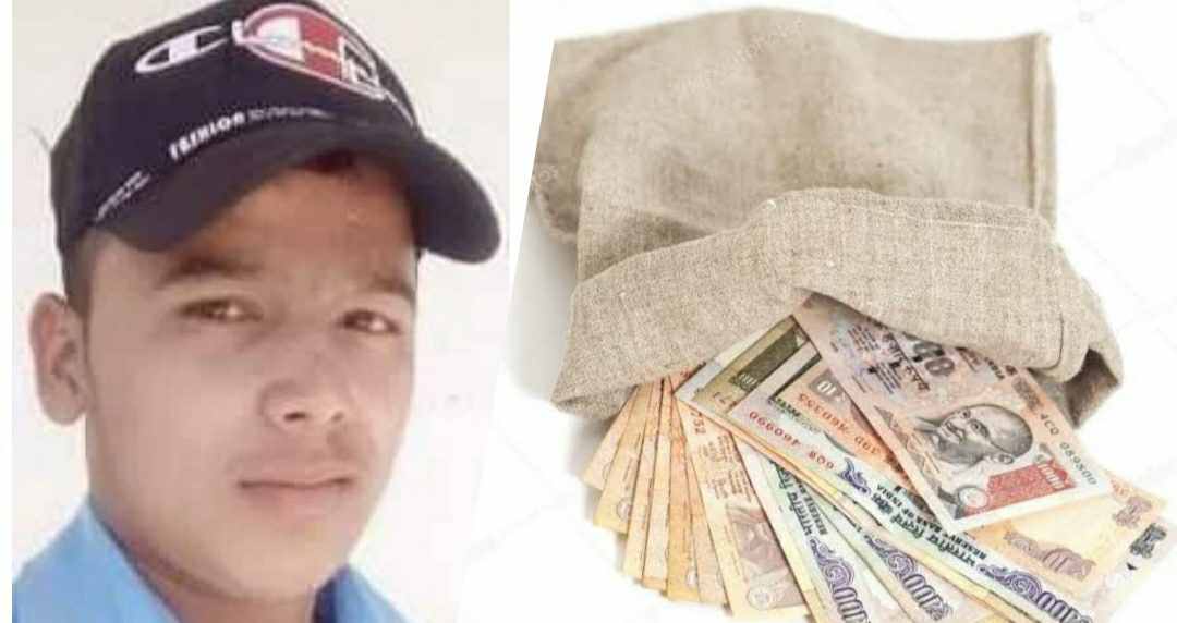 Uttarakhand news: Pawan Bhatt presented an example of honesty, found a bag full of twenty-two lakh rupees in champawat