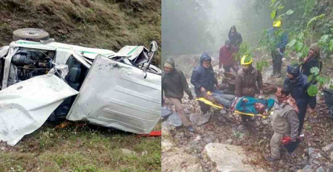 Uttarakhand Road Accident Of bolero vehicle in Bageshwar two people died including driver of pithoragarh