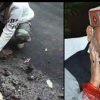 Uttarakhand news : CM Tirath Rawat took action on the video of poor road construction in pauri Garhwal, AE, JE suspended