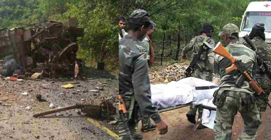 Chhattisgarh: Naxalites blow up bus filled with soldiers from IED blast, four soldiers martyred in attack