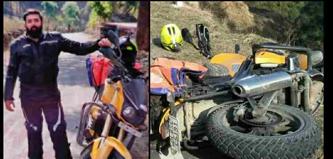 Uttarakhand news: Mayank sodi died on the spot in almora due to bike accident.