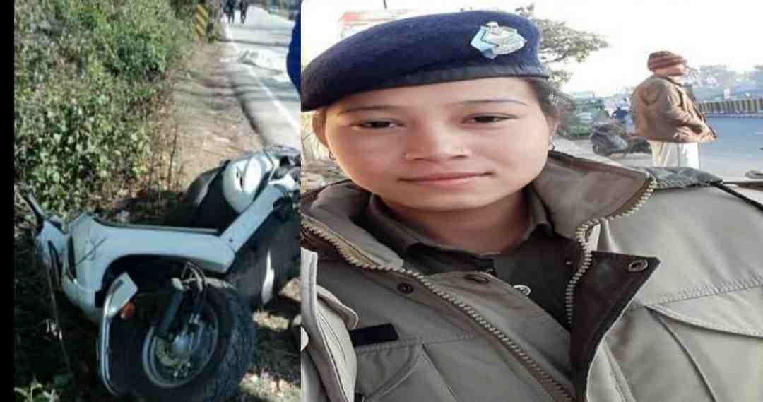 Uttarakhand news: Uttarakhand women police constable archana rana died in road accident at champawat