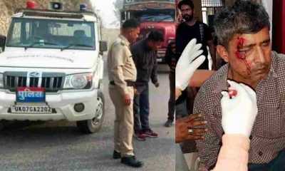 Uttarakhand news: Naveen nariyal injured in bike accident, uttarakhand police rushed to hospital by own jeep