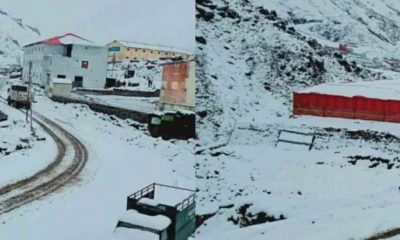 Uttarakhand: Snowfall and hailstorms occurred in high hills areas even at the end of April