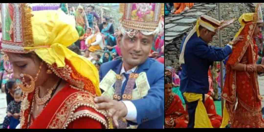 Uttarakhand News : after recovery from Corona umesh dhoni got married in almora before done online marriage