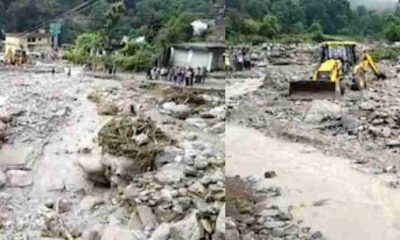 Uttarakhand news: cloud burst hits Tehri Garhwal district of Uttarakhand, SDRF and police team rescue