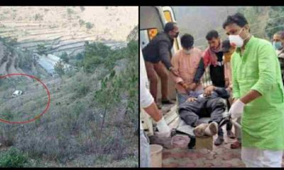 Uttarakhand: three people died on the spot due to Bolero Accident in a deep ditch at Nainital.