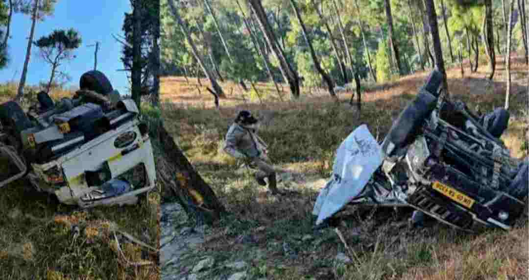 Uttarakhand news: groom's father died on the spot in Nainital Accident due to marriage car engulfed in deep gulf.