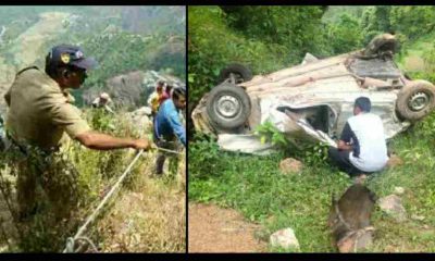 Uttarakhand news: Car Accident in kafligair bageshwar district two people died on the spot