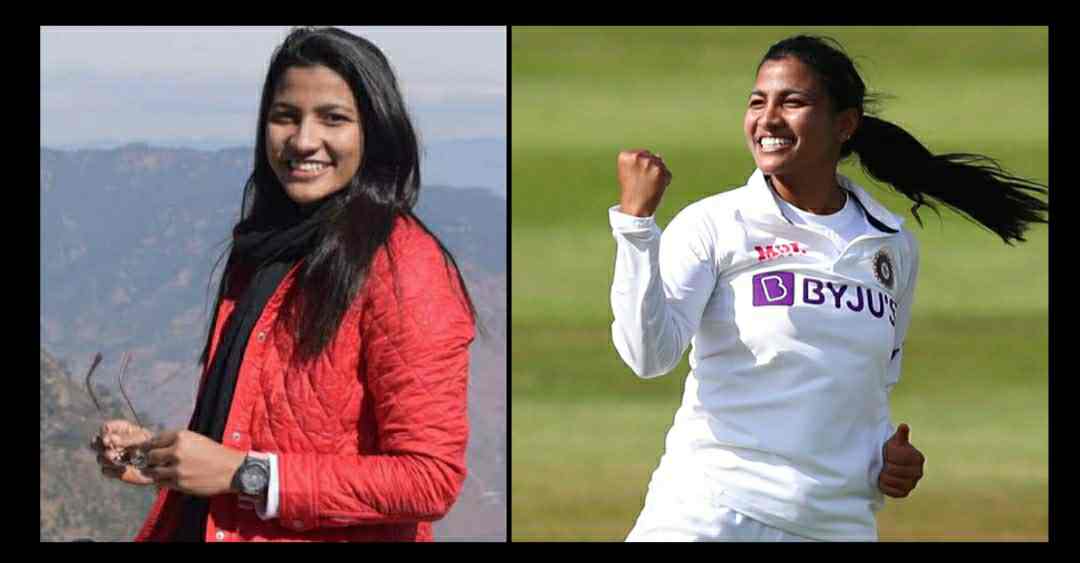 Sneh Rana indian women cricketer of Uttarakhand pulled India out of the face of defeat in the Test against England