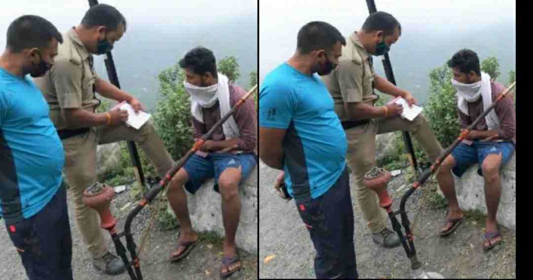 Uttarakhand News: In tehri garhwal, the tourists were taking hookah, police cut the challan
