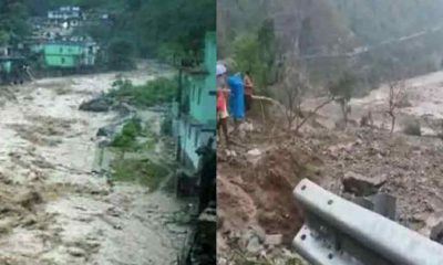 Uttarakhand news: Rain caused huge destruction in Kanda Bageshwar, cloudburst-like situation.