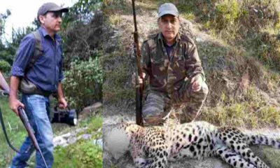 Uttarakhand news: Man-eating Guldar killed by famous hunter Joy Hukil in Rudraprayag under forest department.