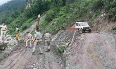 Uttarakhand news : Traffic of small vehicles was start on Rishikesh Chamba road,