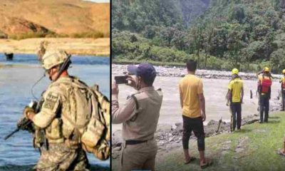 Uttarakhand news: BRO jawan rajendra singh came home on leave, washed away in the river at pithoragarh.