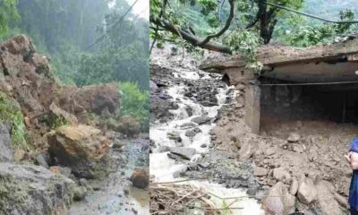 Uttarakhand news: Heavy devastation due to cloudburst near Bhitarli village in mussoorie.