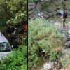 Uttarakhand news: road accident in tehri garhwal, car fell into ditch, death of teacher and village guard.