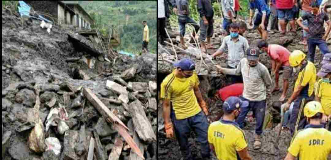 Uttarakhand news: the bodies of five people including three children have been recovered so far after pithoragarh Cloudburst