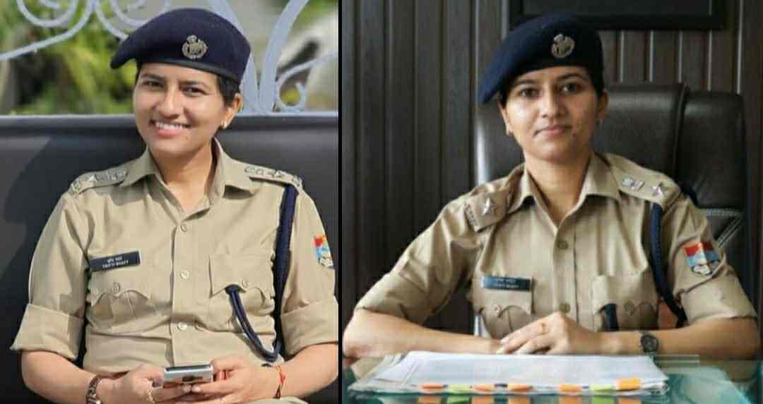 SSP TRIPTI BHATT GOT CM AWARD