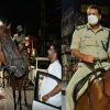 Uttarakhand news: Dehradun SSP Janmejay Prabhakar Kailash Khanduri went out on patrol on horseback at night.