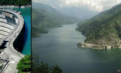 Uttarakhand: The water level of Tehri lake is increasing continuously, 10 meters of the road is covered in the lake