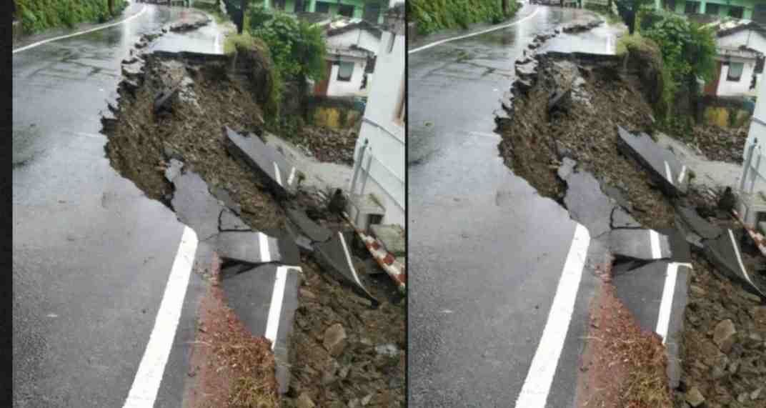 Uttarakhand flood: Due to heavy rains, the motorway collapsed, the movement of vehicles stopped, Uttarakhand disaster