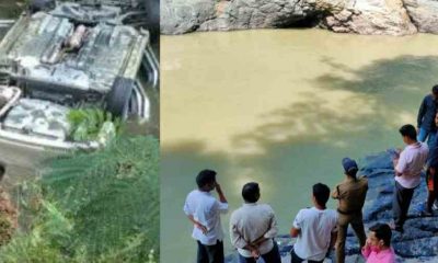 Uttarakhand news: car accident in uttarakashi, two teachers missing in the river, rescue work continues.