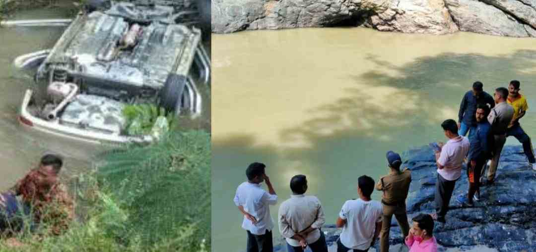 Uttarakhand news: car accident in uttarakashi, two teachers missing in the river, rescue work continues.