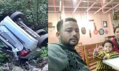 Uttarakhand news: Car Accident in Pithoragarh, teacher couple balwant jimiwal, purnima jimiwal and son died on the spot